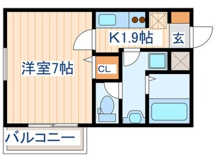 ラフィネ福室の物件間取画像